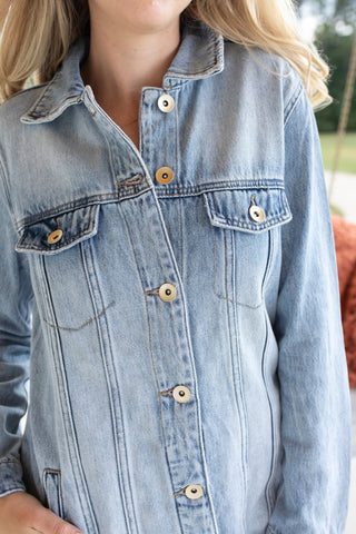 Dual Denim Duster