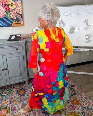 Paint Palette Dress