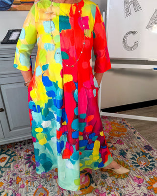 Paint Palette Dress