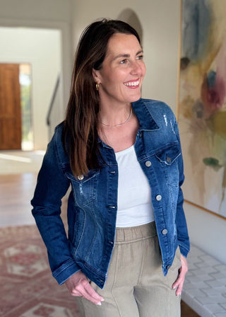 Classic Charm Denim Jacket