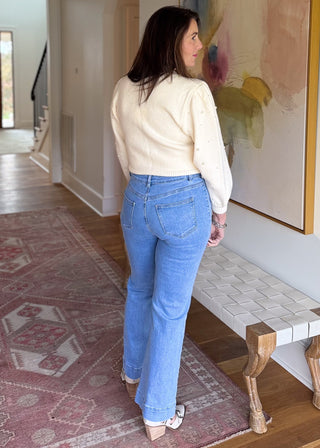 Pearl Blossoms Sweater