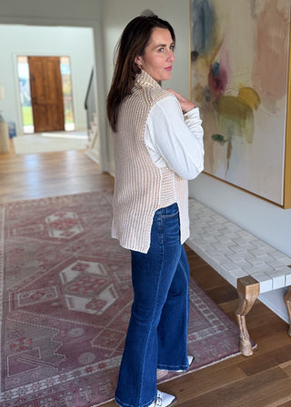 Honey and Cream Sweater Vest