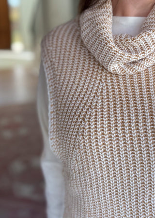 Honey and Cream Sweater Vest