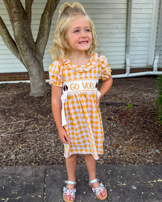 Neyland Sparkle Smocked Dress