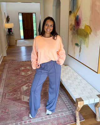 Soft Peach Sweatshirt