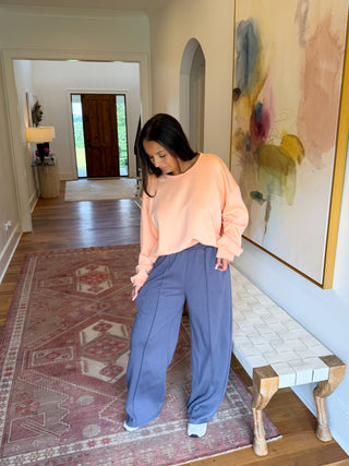 Soft Peach Sweatshirt