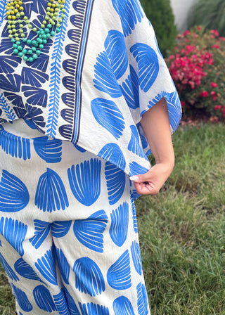 Relaxed Elegance V-Neck Short Sleeve Lounge Set