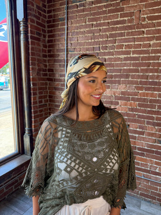 Open Range Crochet Top