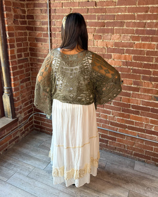 Open Range Crochet Top