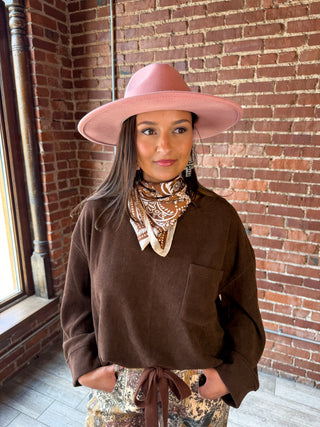 Backroads Corduroy Pullover