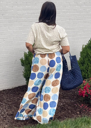 Americana Leopard Graphic Tee
