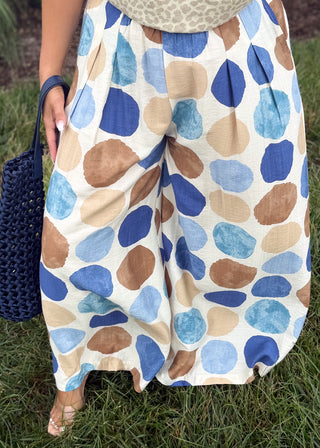 Bubble Wide Leg Pants