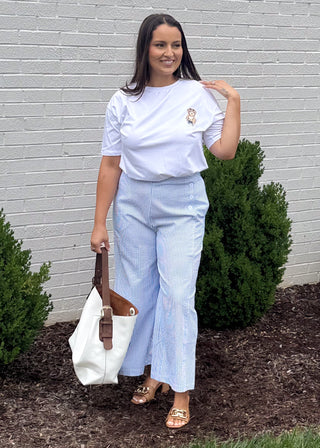 Coastal Breeze Seersucker Pants