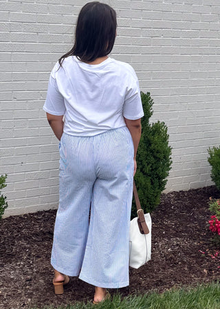 Coastal Breeze Seersucker Pants