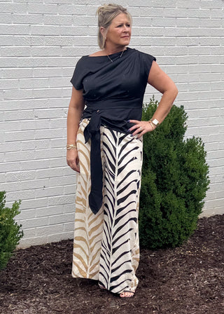 Southern Nights Silk Blouse