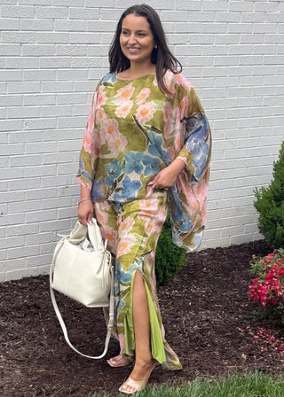 Garden Luxe Drape Top