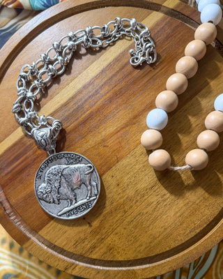 Buffalo Trail Statement Necklace