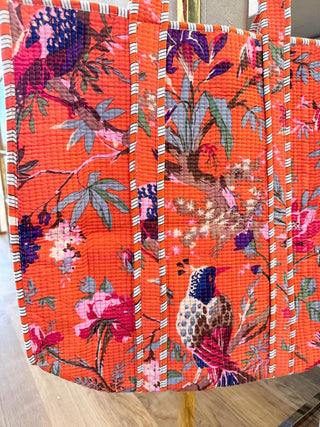 Quilted Pattern Tote
