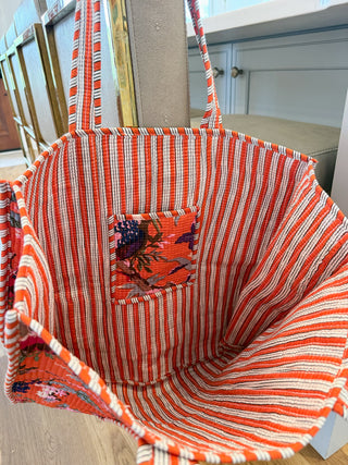 Quilted Pattern Tote