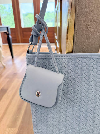 Woven Cloud Shoulder Bag Set