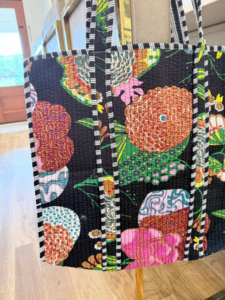 Quilted Pattern Tote