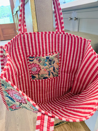 Quilted Pattern Tote