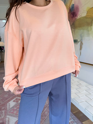 Soft Peach Sweatshirt