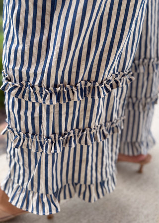 Navy Love Wide Leg Pants