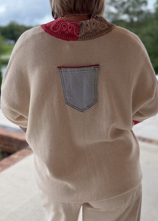 Rodeo Love Bandana Cardigan