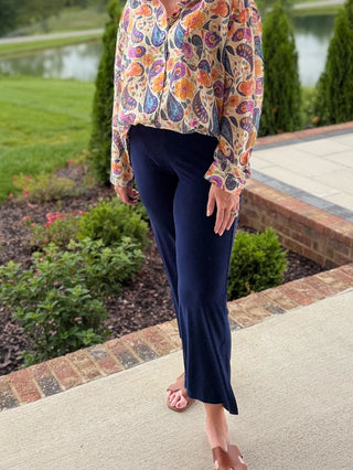 Navy Tide Comfort Pants
