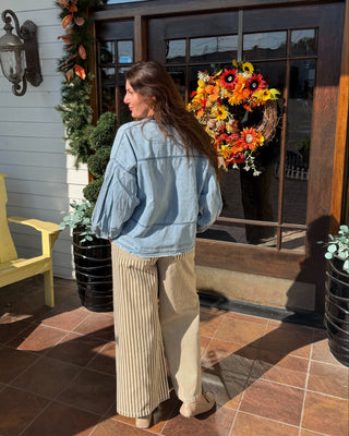 Urban Drift Denim Top