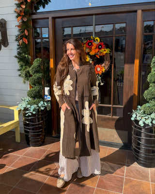 Harvest Floral Duster