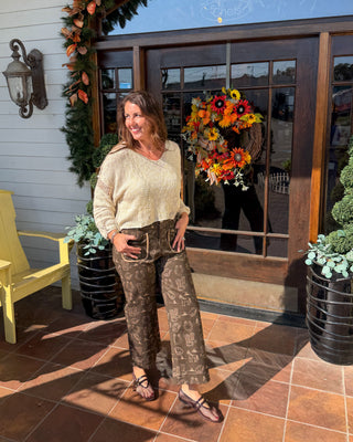 Willow Crochet Sweater