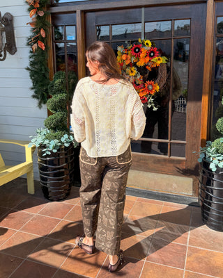 Willow Crochet Sweater