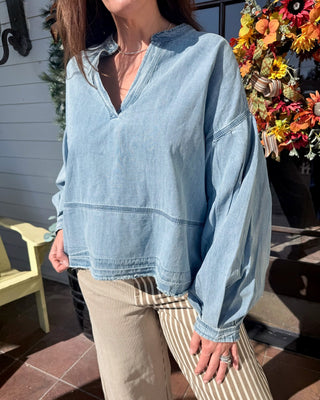 Urban Drift Denim Top