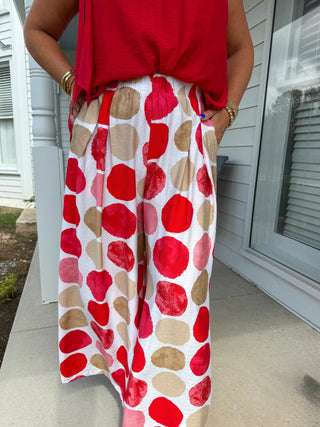 Bubble Wide Leg Pants