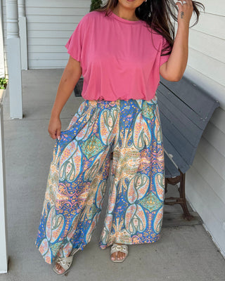 Statement Paisley Pants
