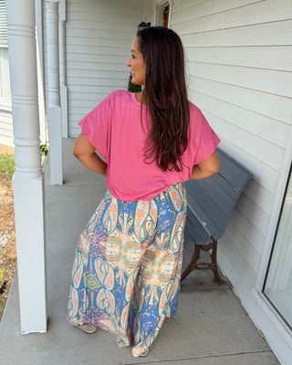 Statement Paisley Pants