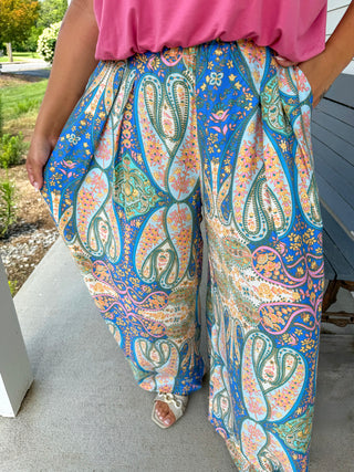 Statement Paisley Pants
