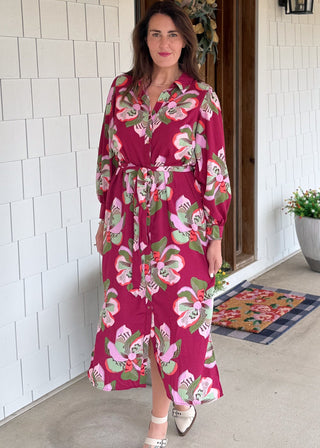 The Plum Perfect Dress