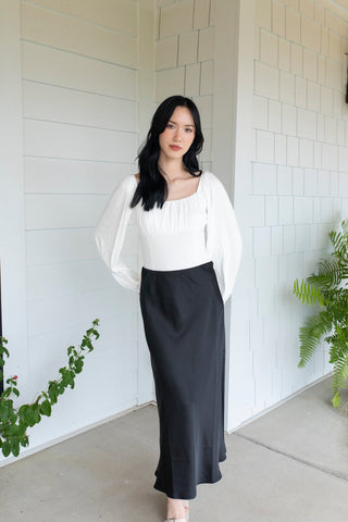 Midnight Midi Skirt