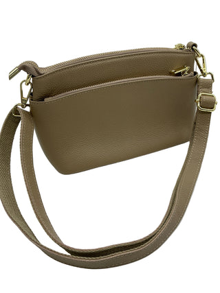 CROSSBODY 100% LEATHER