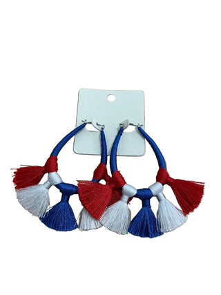Americana Breeze Tassel Earrings